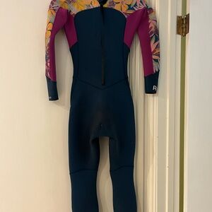 Roxy Navy and Pink Series 3:2 Wetsuit